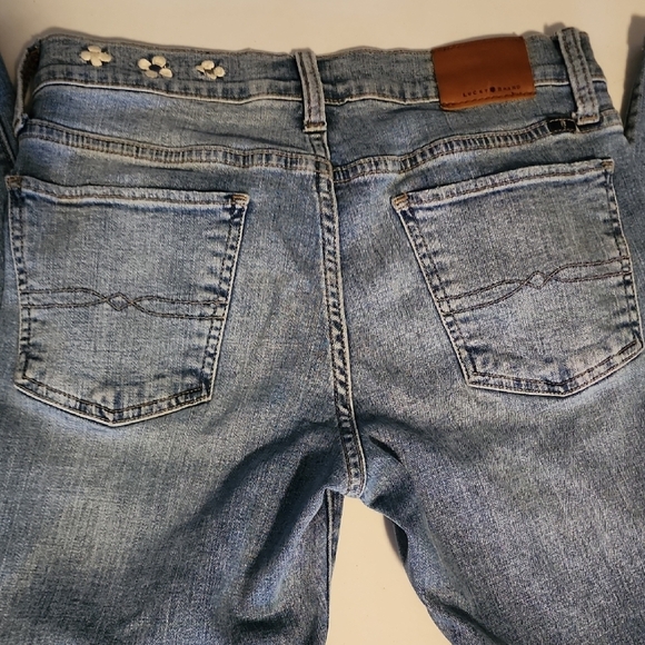 Lucky Brand Blue Straight Leg Jeans - Picture 1 of 7